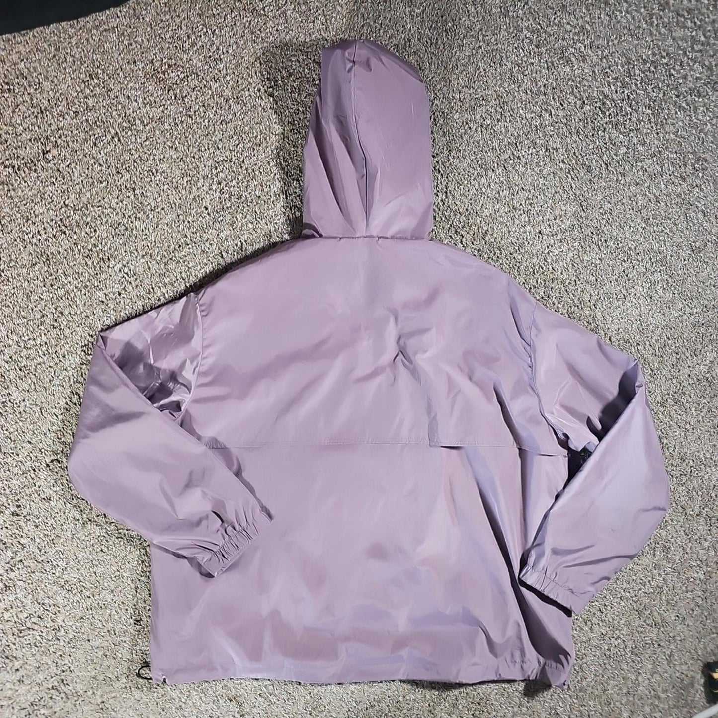 Shirley & Stone 2XL Purple 1/2 Zip Pullover Rain Jacket