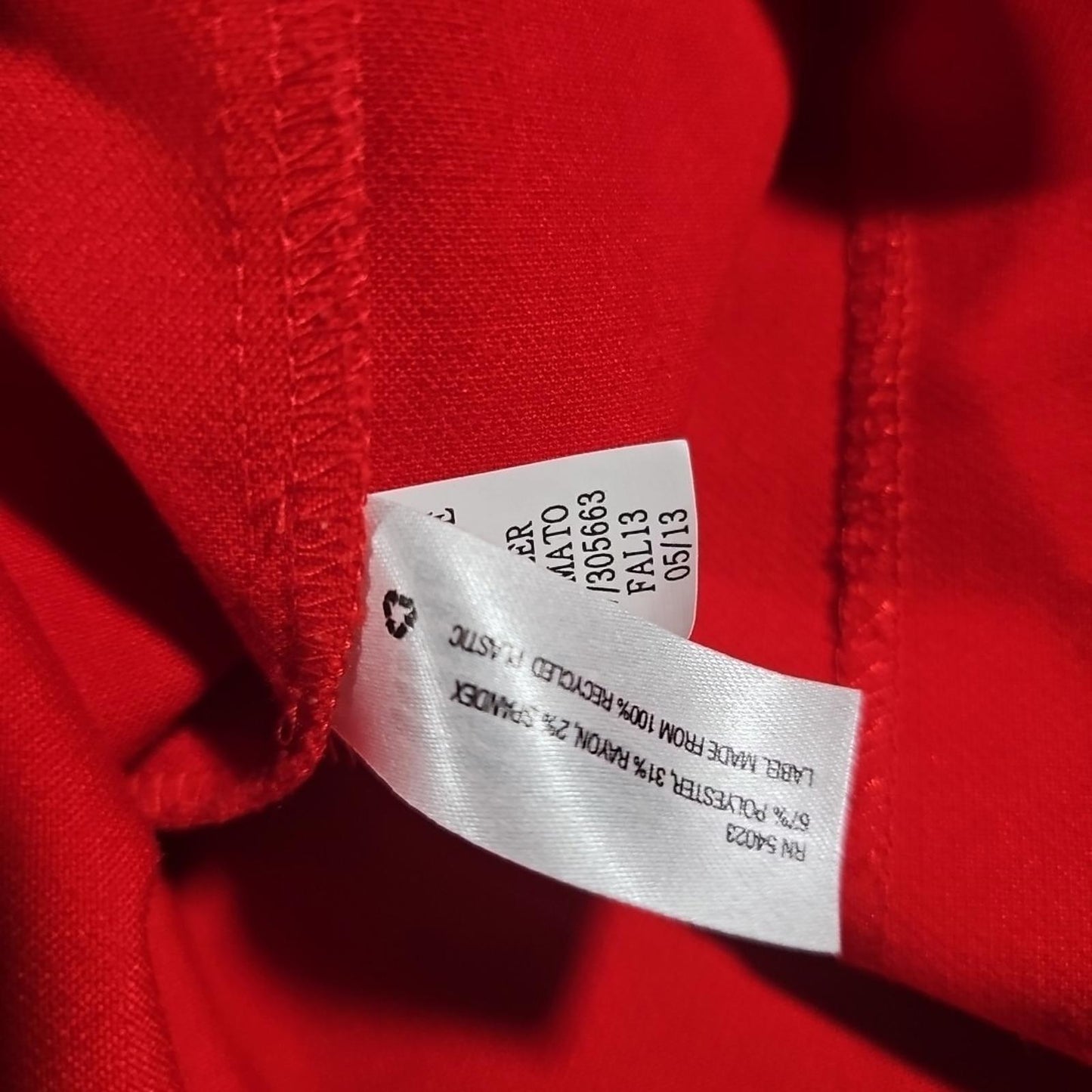 GAP Designed & Crafted Sz 2 Red Dress