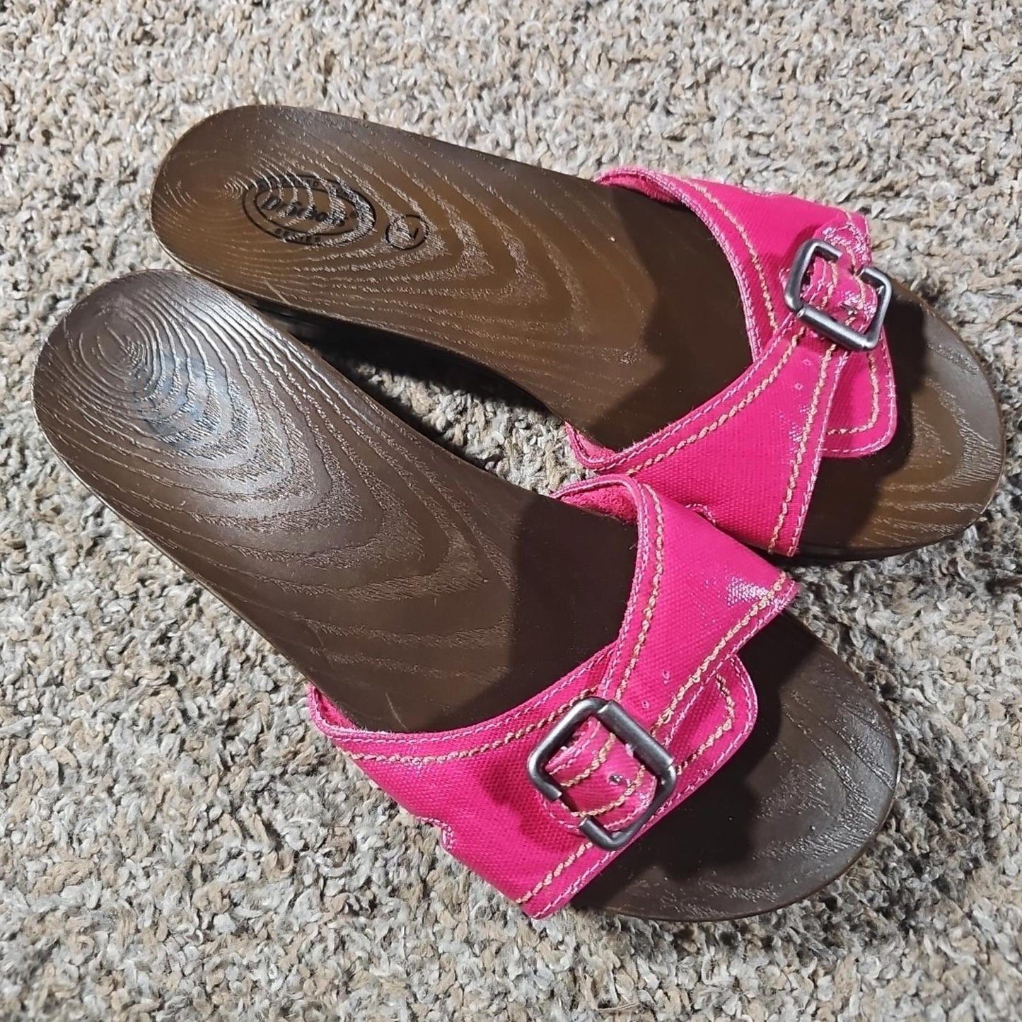 Dr Scholl's Advanced Comfort Series Sz 7 Sandals Pink