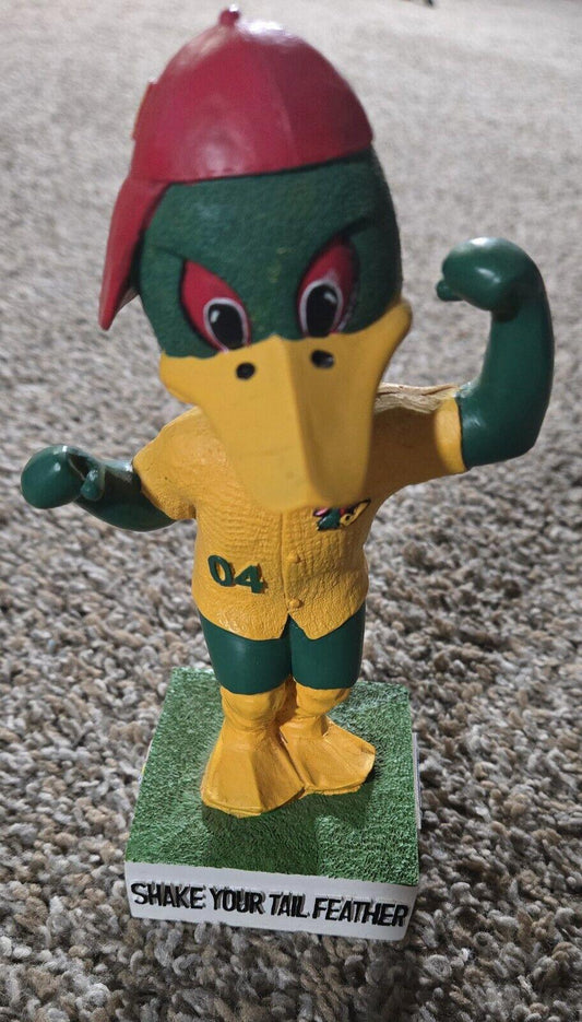 "Shake Your Tail Feather" Madison Mallards Bobble Tail Figure