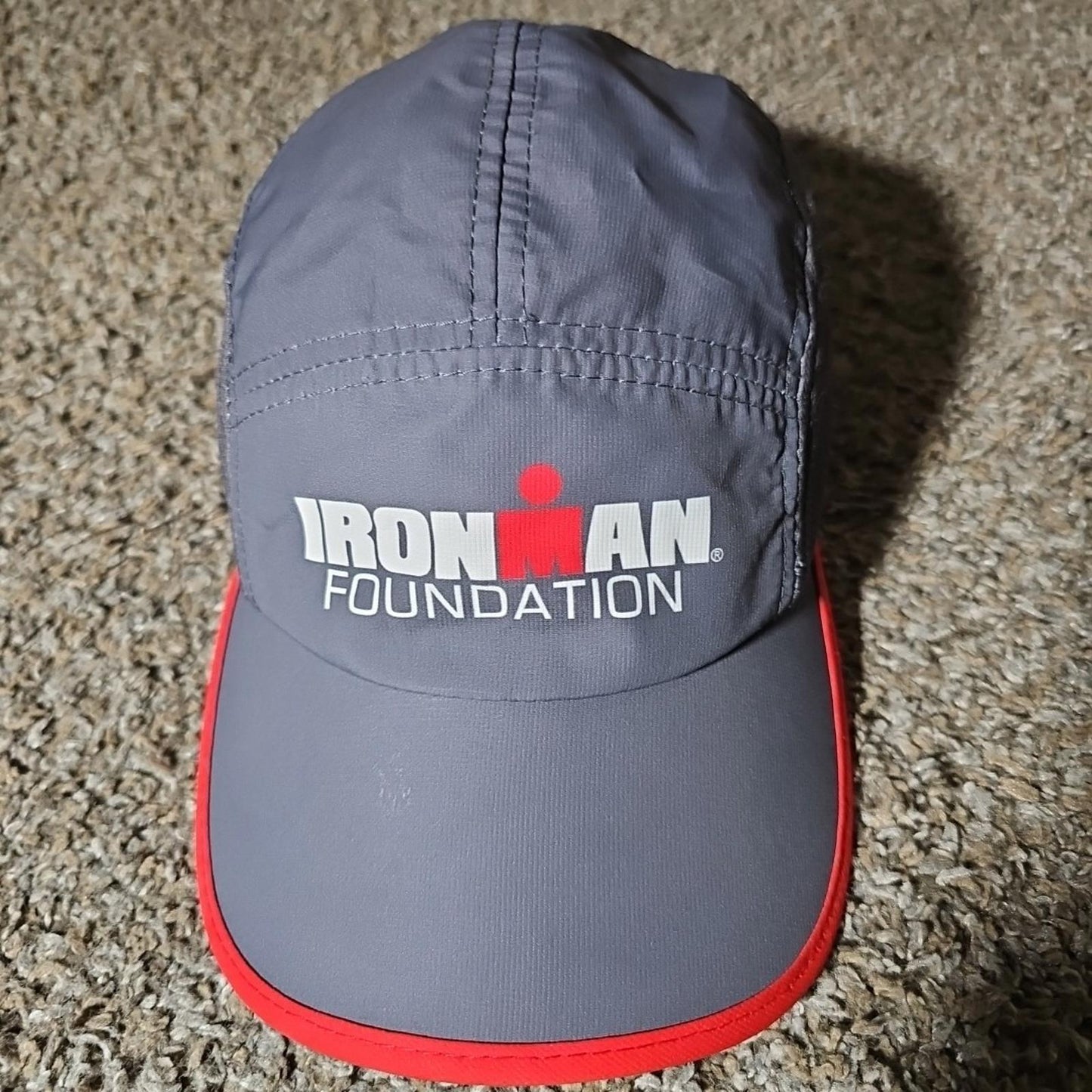 Ironman Foundation 5 Panel Running Marathon Hat