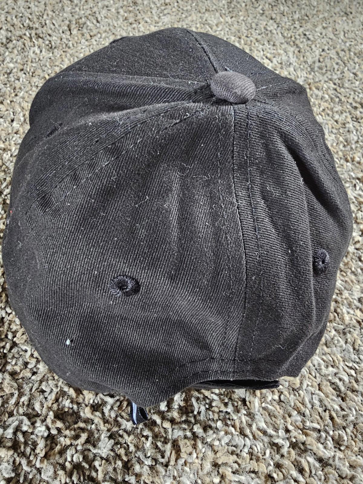 McLane Ball Cap Hat Strapback Baseball Mesh Black