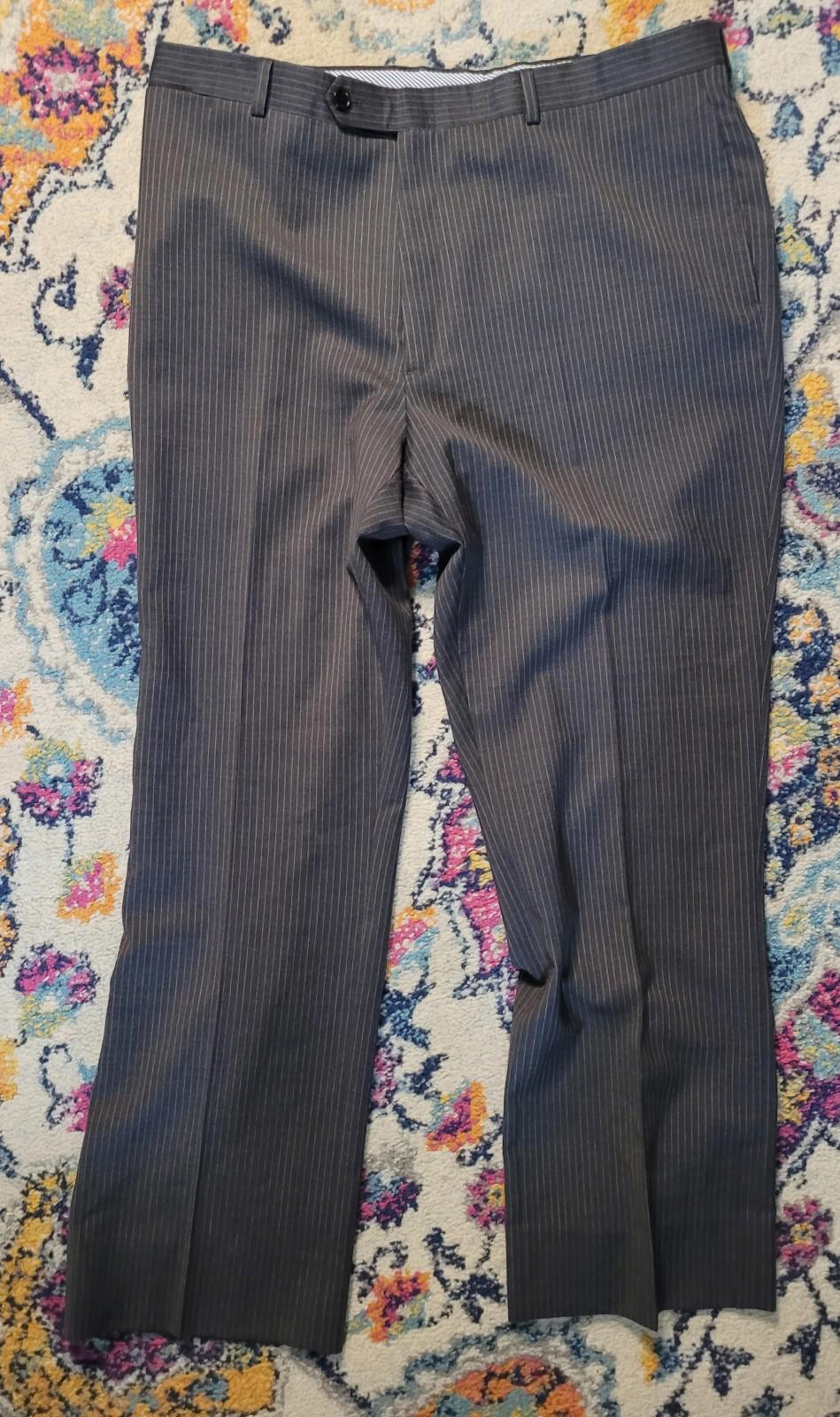 Tommy Hilfiger Mens 100% Soft Wool Suit Pants slacks 38/30