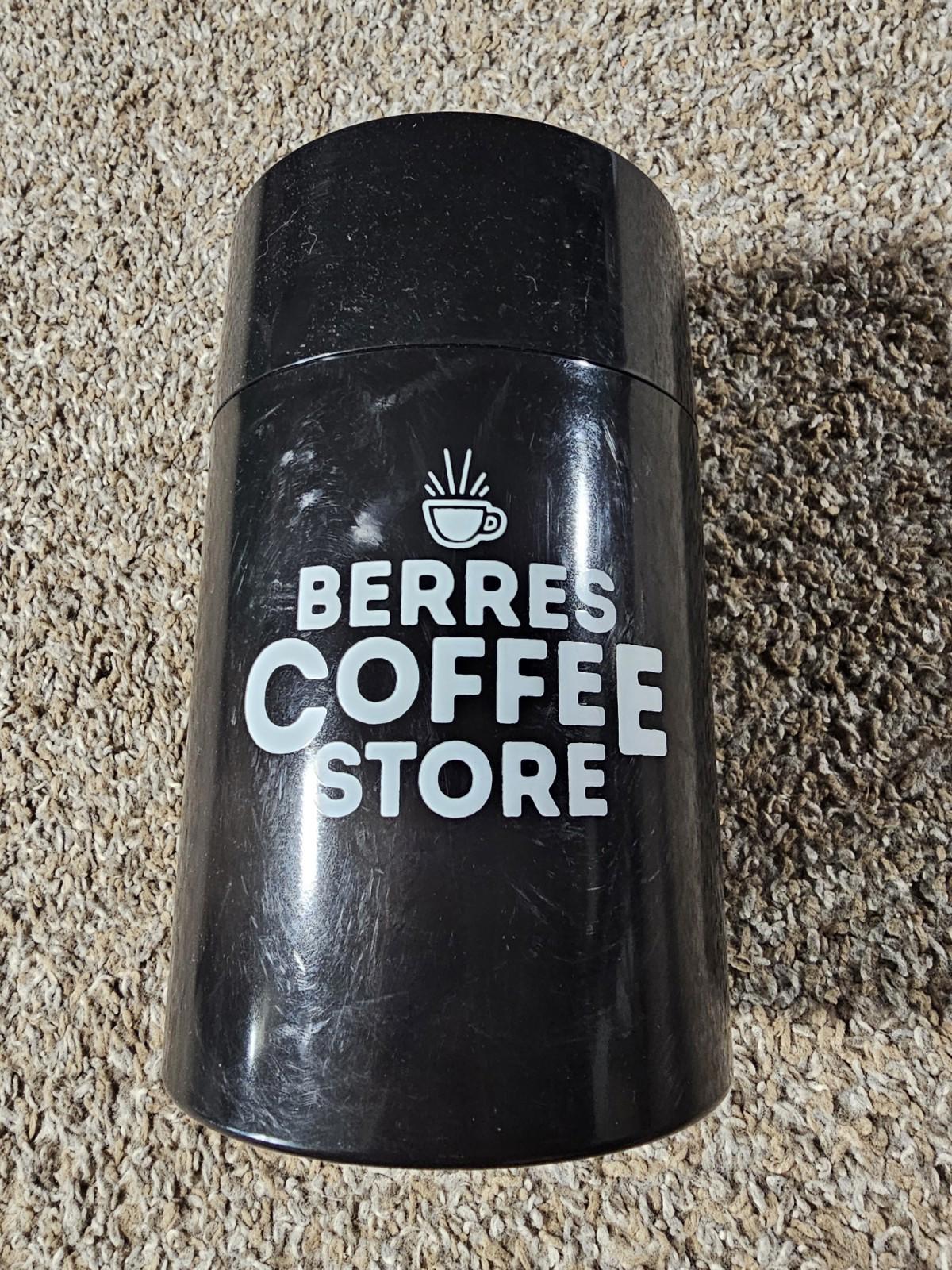 Berres brothers coffee store CoffeeVac storage container