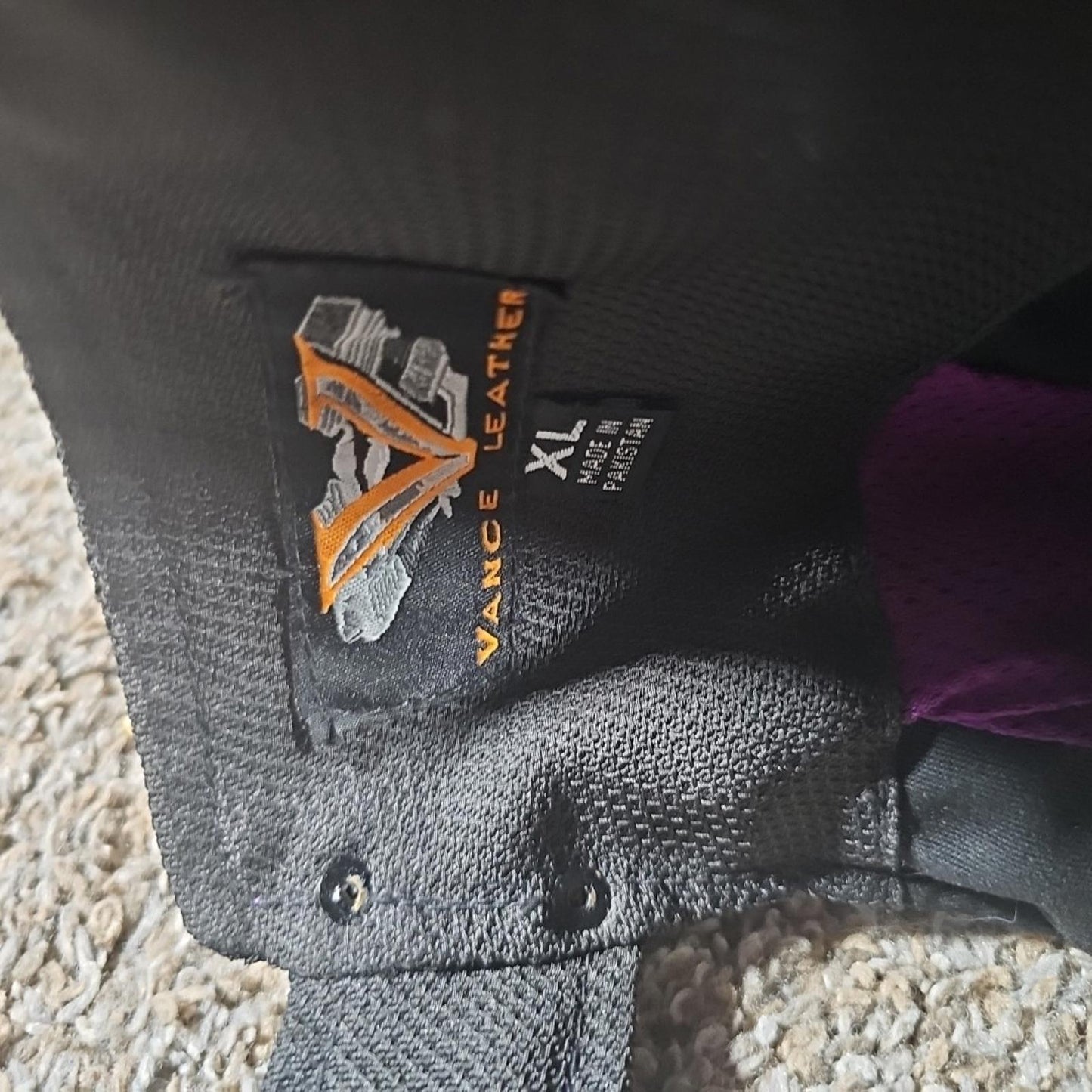 Vance Leather's NYLON & MESH Motorcycle Chaps XL Riding Gear