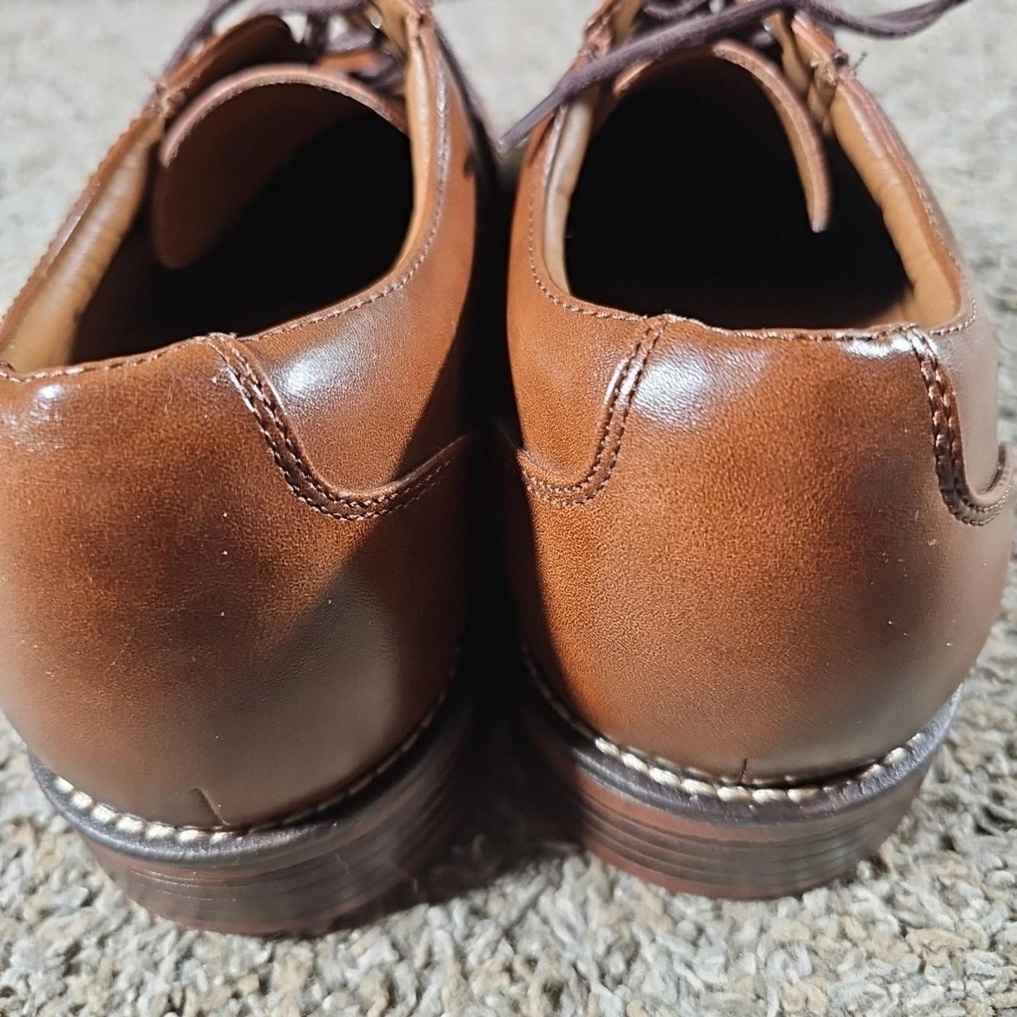 Dockers 90-36896 10M Brown Oxford Dress Shoes