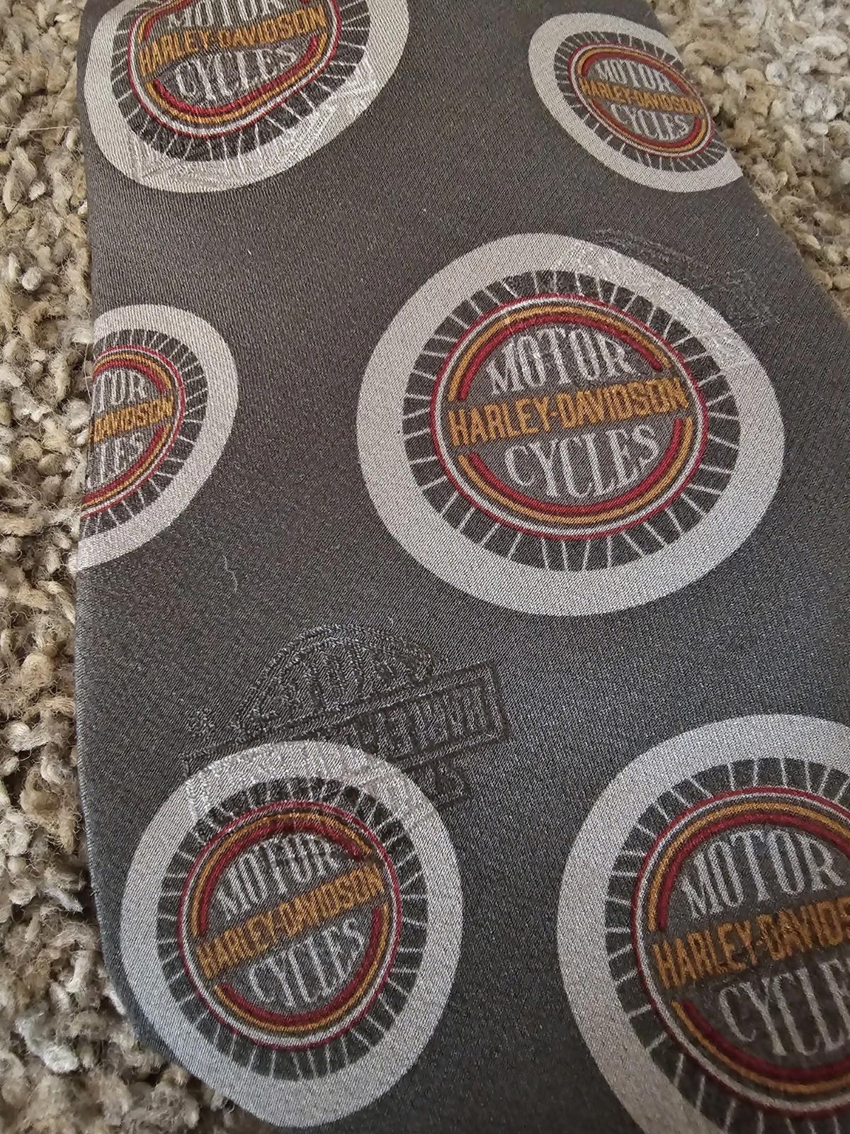 RM STYLE Ralph Marlin Harley Davidson Motor Cycles tie