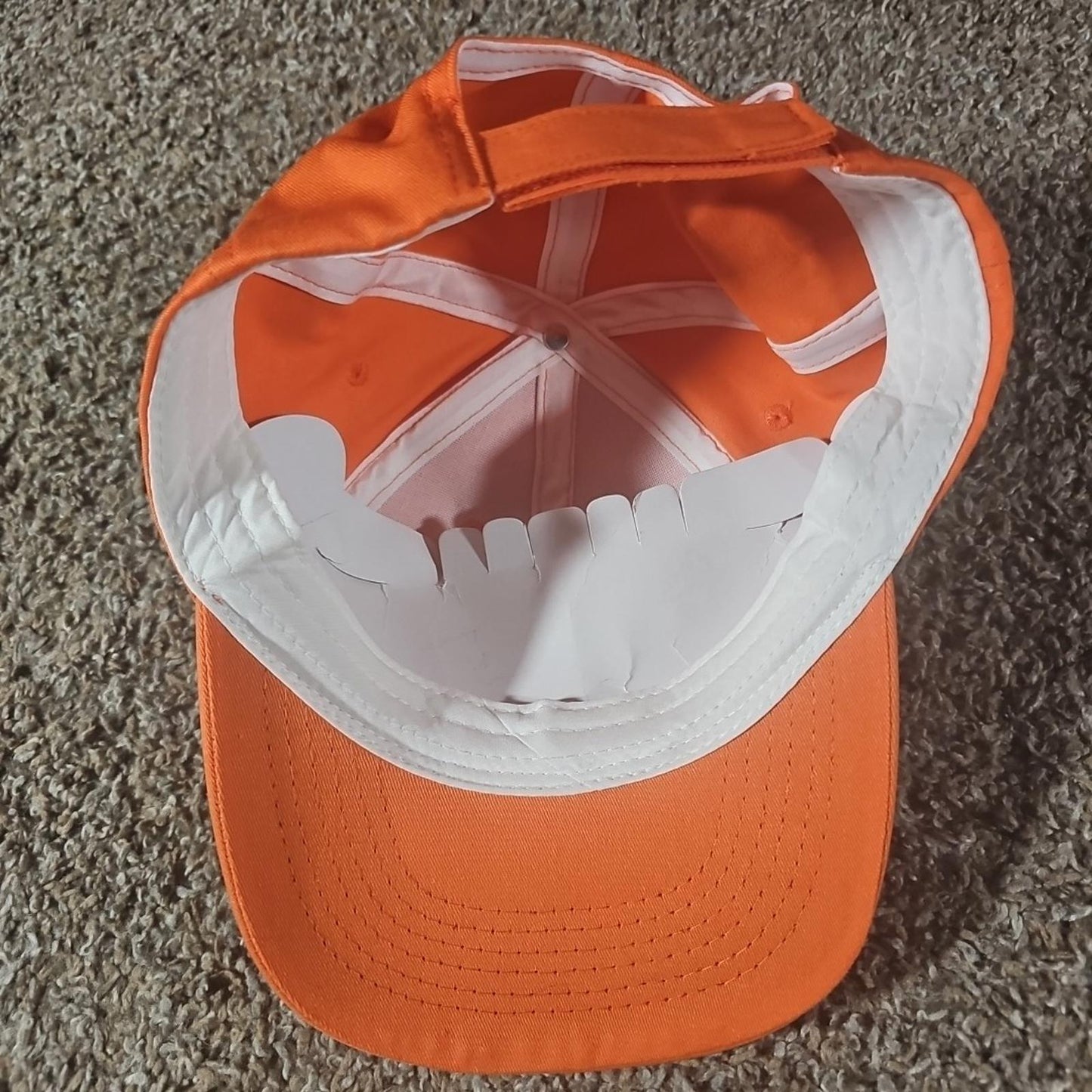 Infinity Orange Adjustable Cap Hat