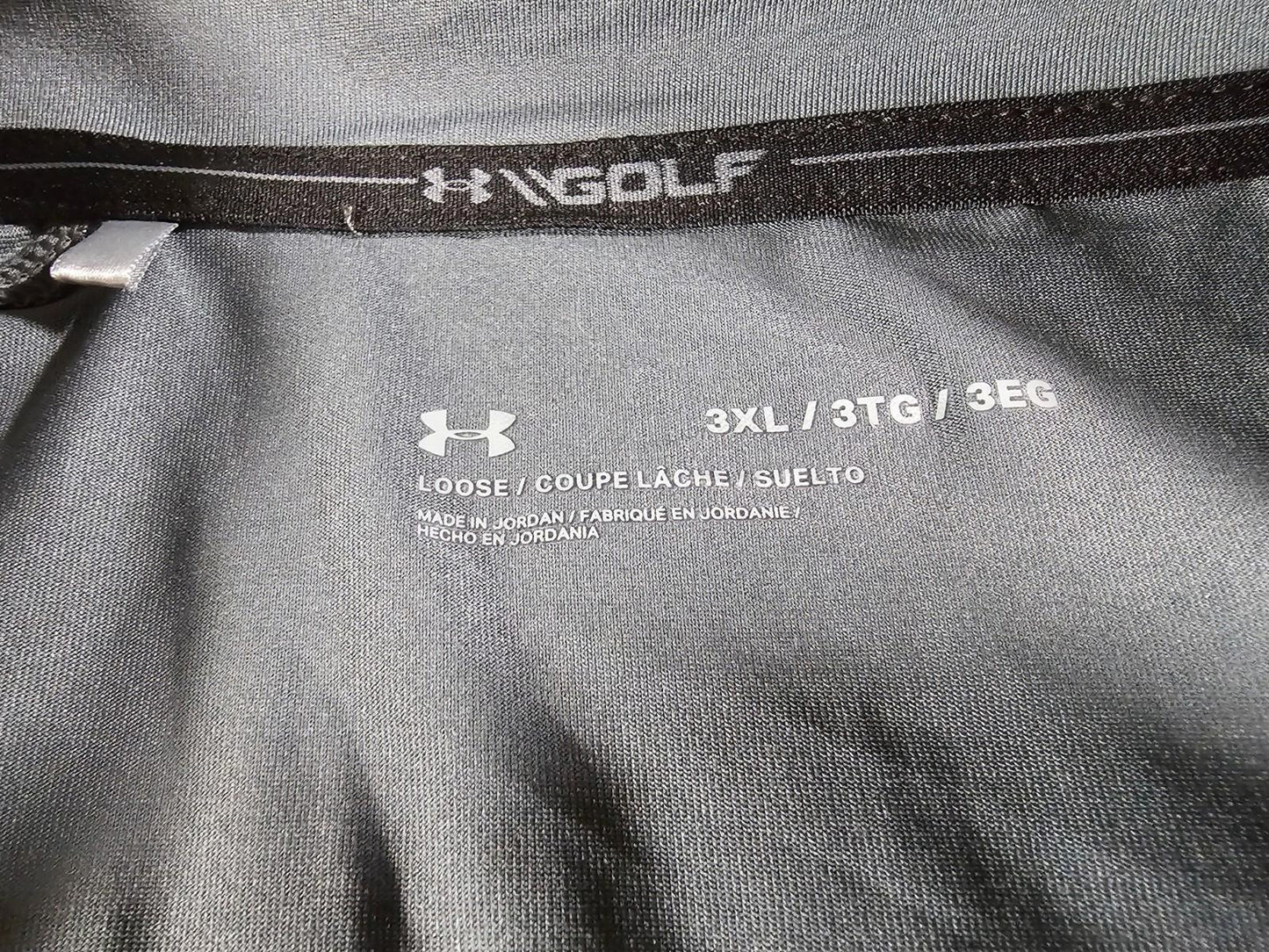under armour golf 1/4 zip meriter pro/am golf classic 2023 jacket 3XL UW MADISON