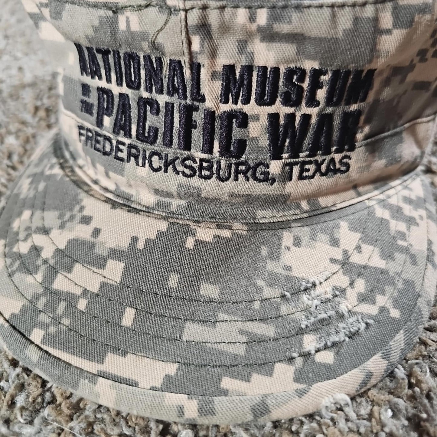 National Museum Of The Pacific War Camo Hat XL 7 3/4