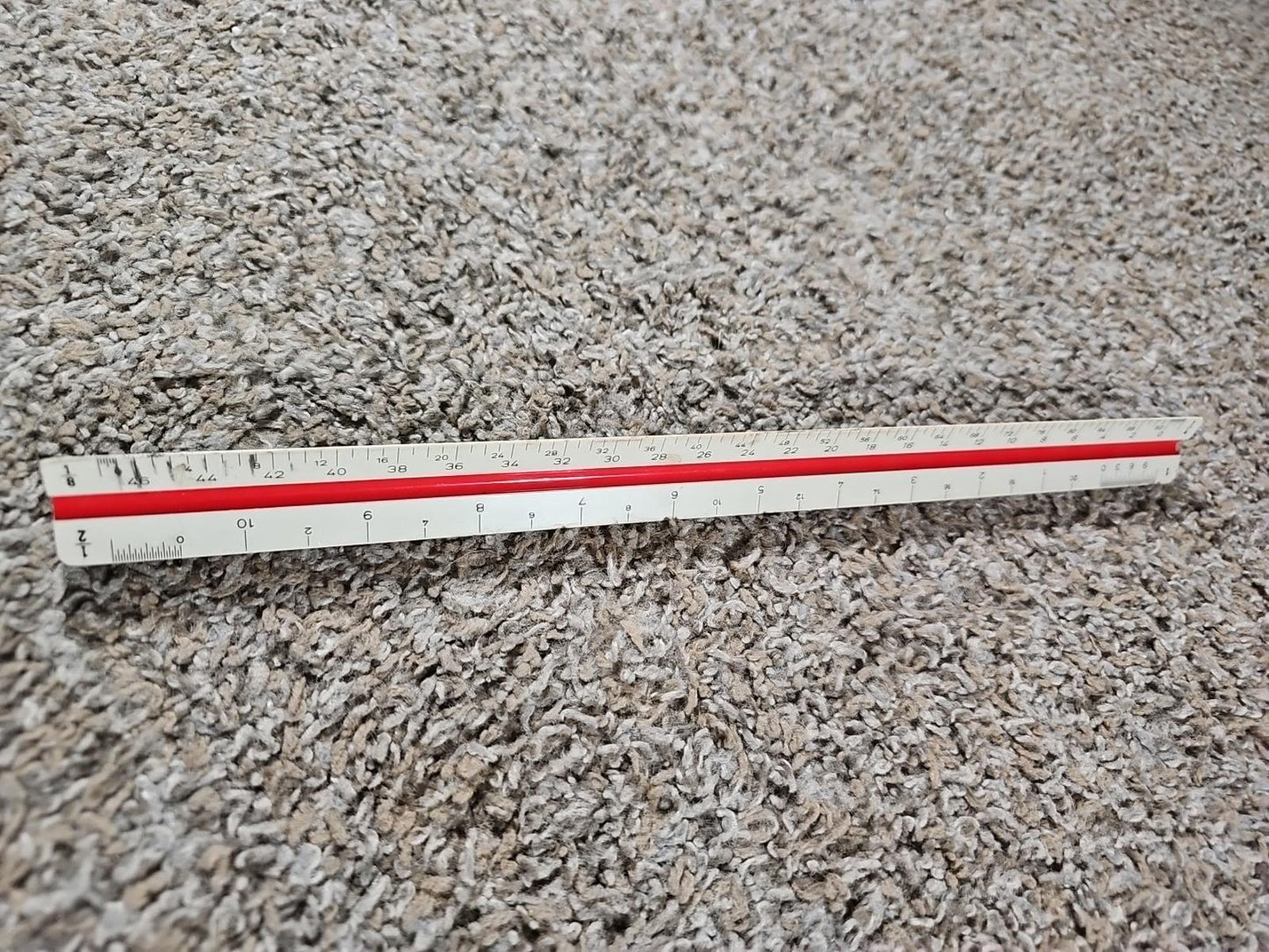 Vintage ALVIN No. 240P Architect Ruler West Germany