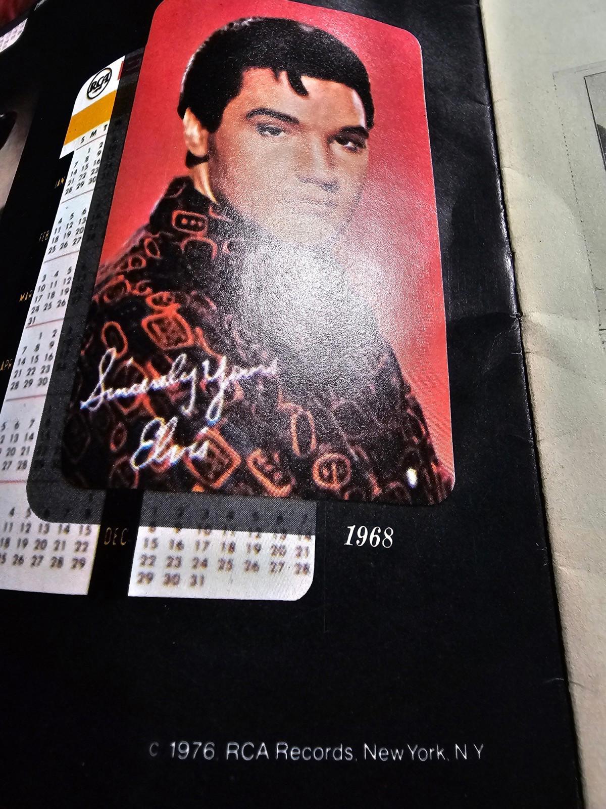 Elvis Presley - A Legendary Performer Booklet 1976 RCA 11.25" x 11.25"