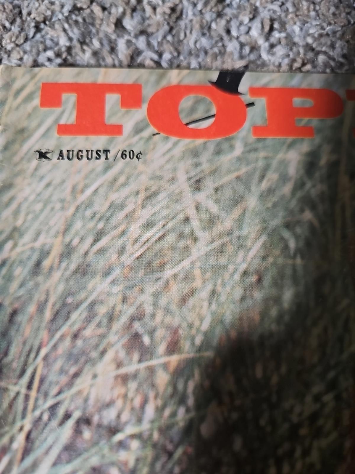 Topper mens magazine August 1968