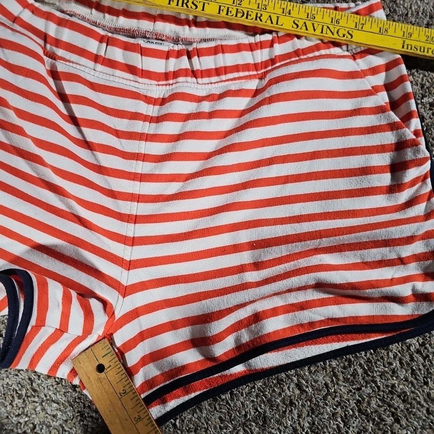 J. Crew XL Nautical Striped Shorts