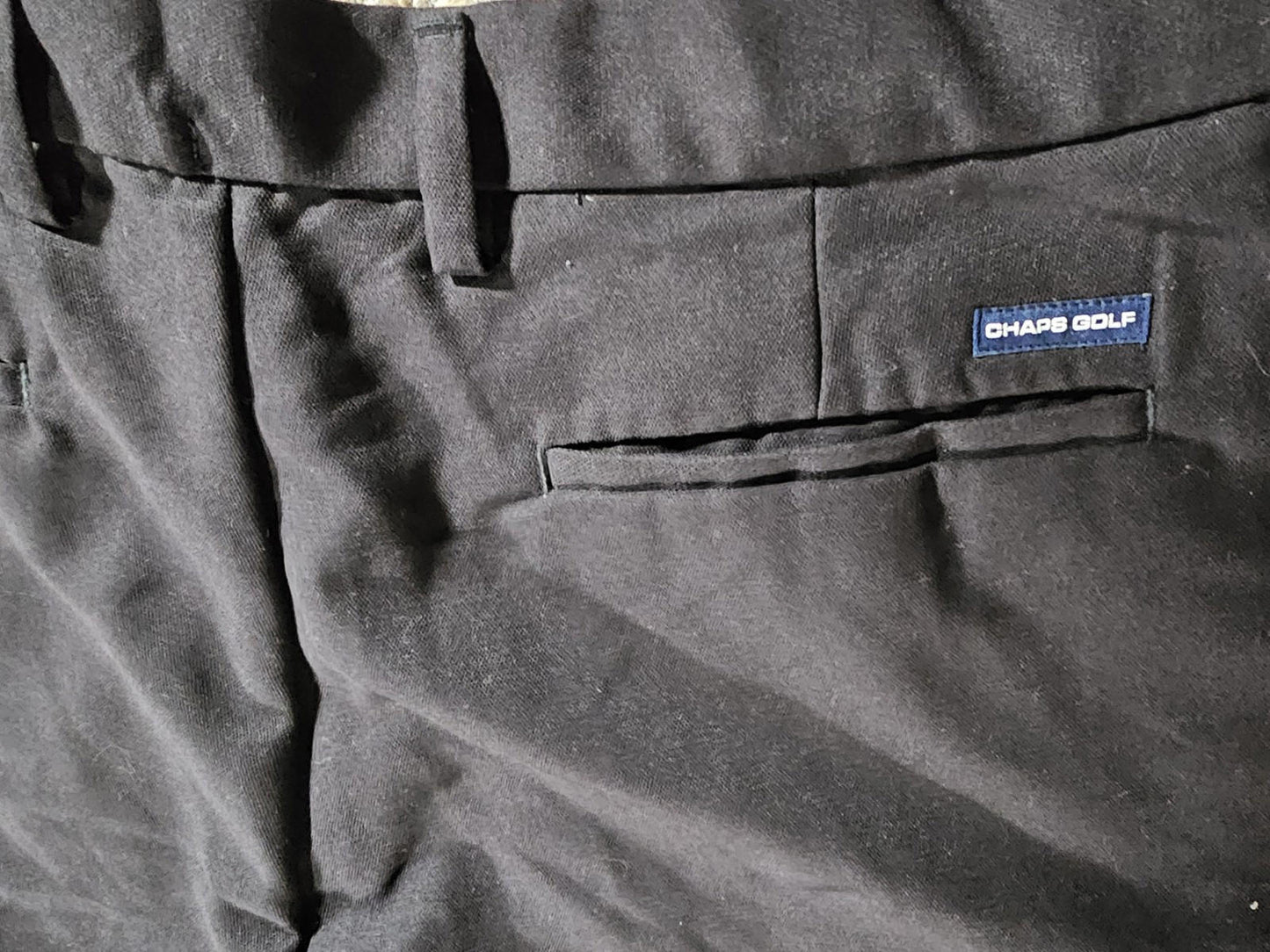 Men's Chaps Golf Shorts Black Size 38