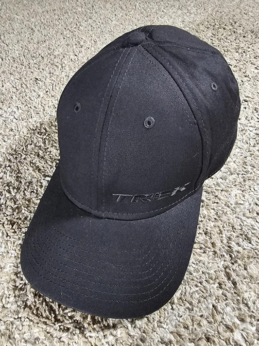 NewEra 39Thirty black on black TREK hat L/XL
