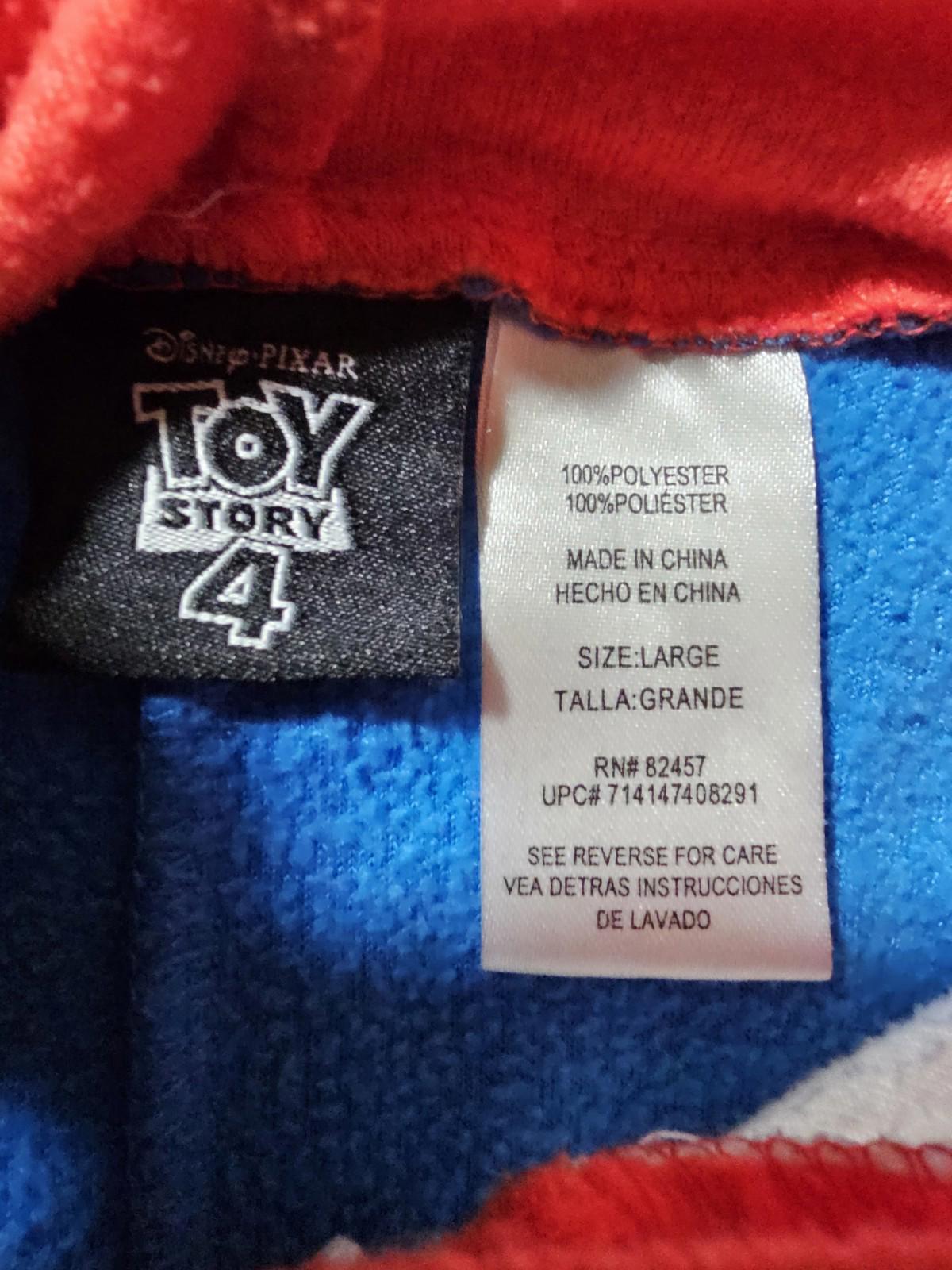 Toy Story 4 Adult 1 Piece Pajamas Woody Large