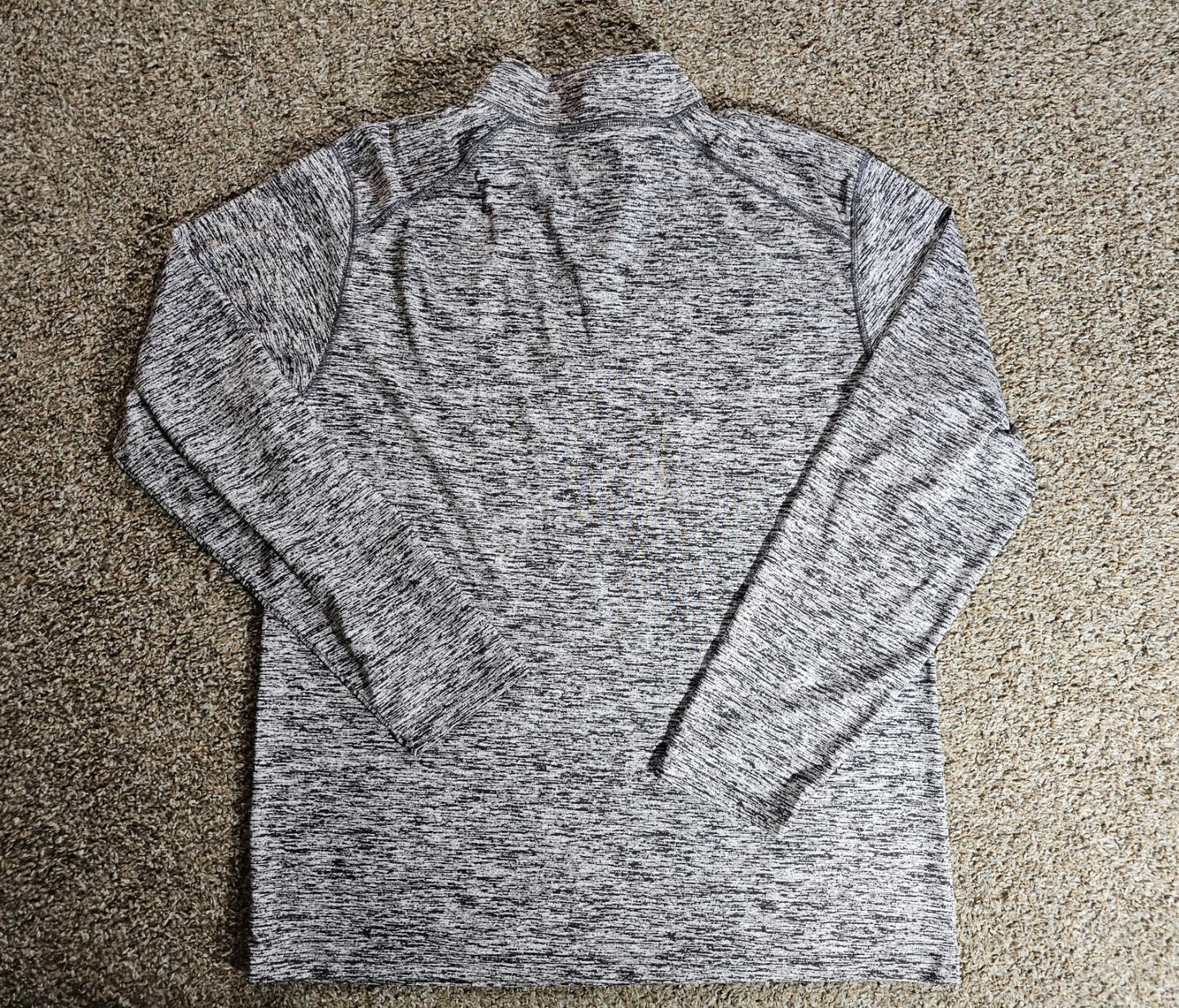 Badger Sport Madison Mallards 1/4 Zip Pullover Mens XL Gray