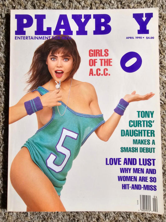 Playboy April 1990 APR Centerfold Included Fragrances Girls Of The ACC