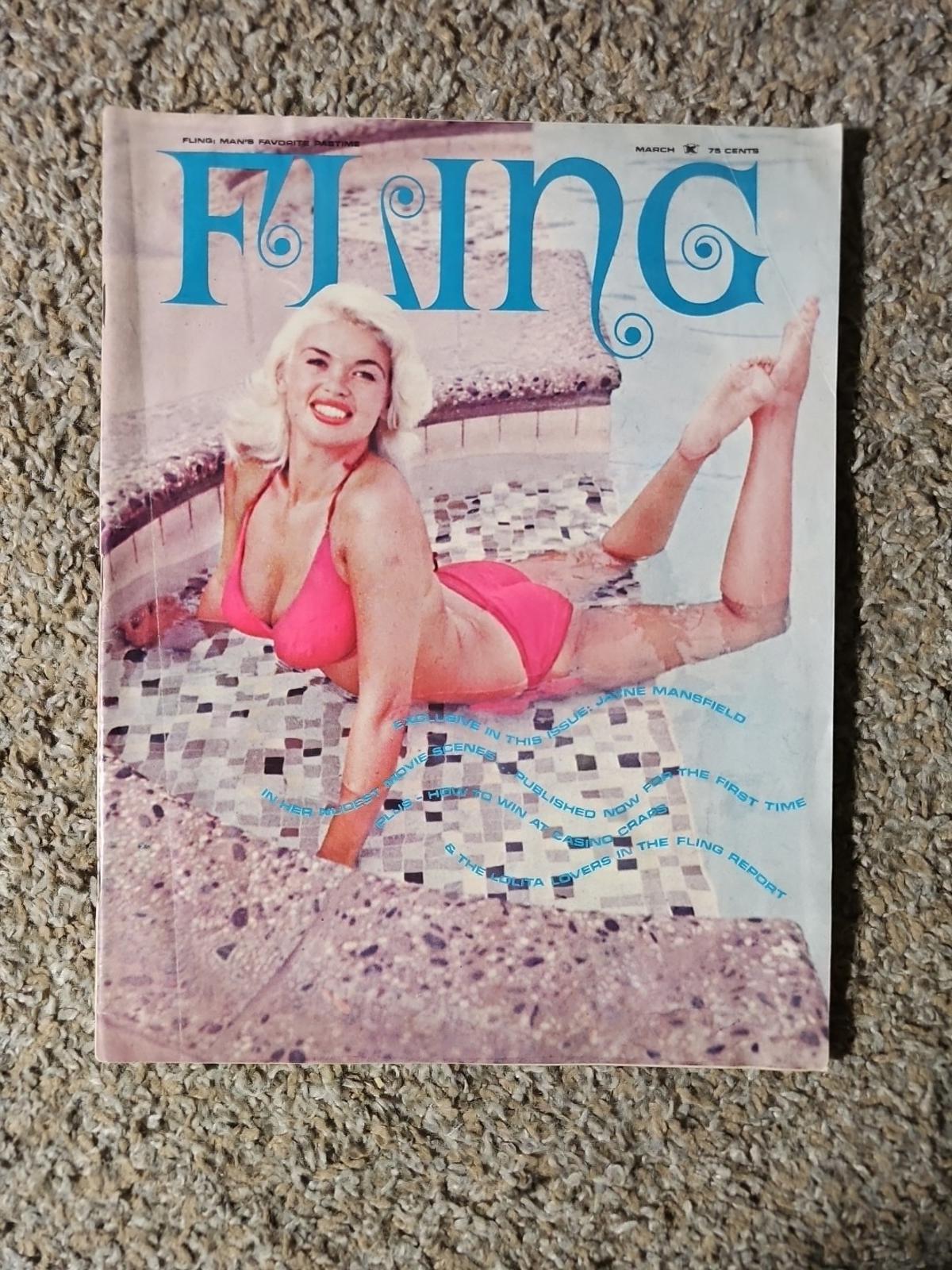 Fling Magazine May 1967 Jayne Mansfield