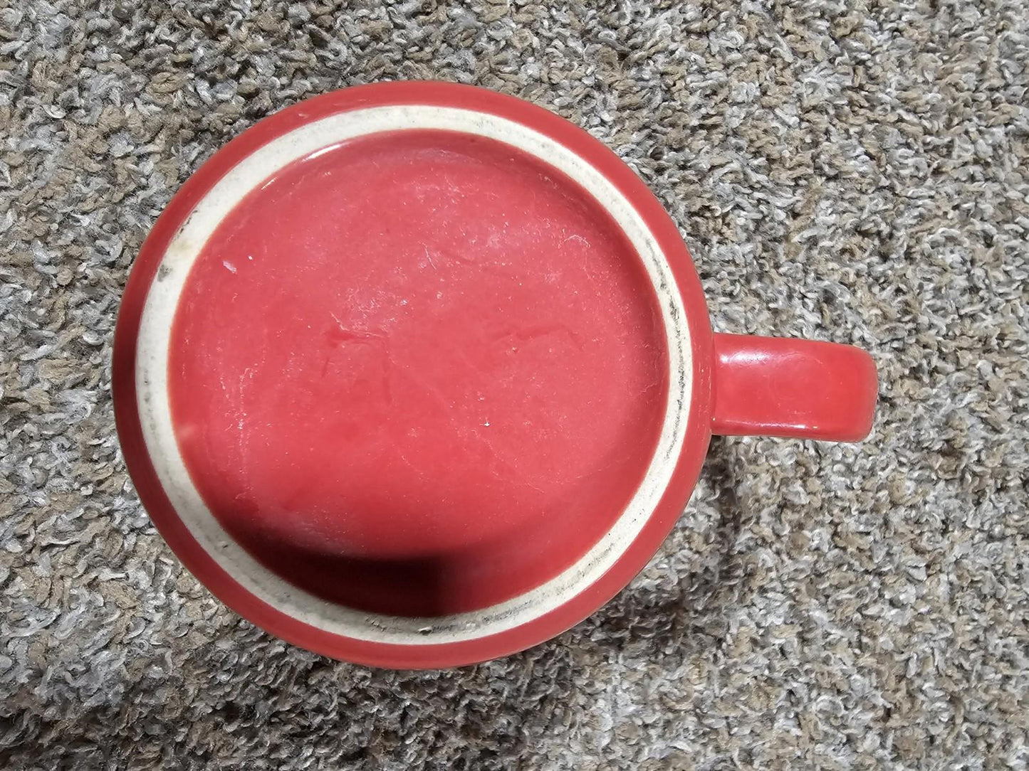 Red Etched Tiger Milwaukee County Zoo Mug