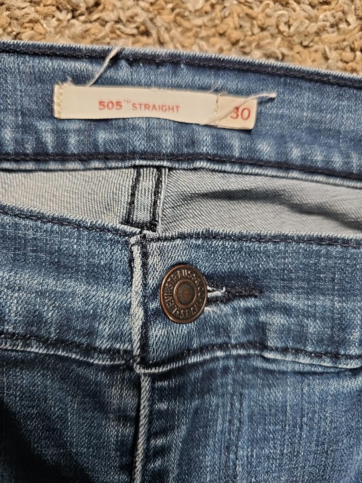 Levi's 505 Straight Jeans Sz 30