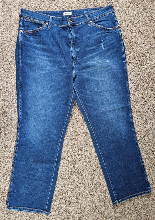 Wrangler Wild West Hi Rise Straight 603 Jeans 34x28