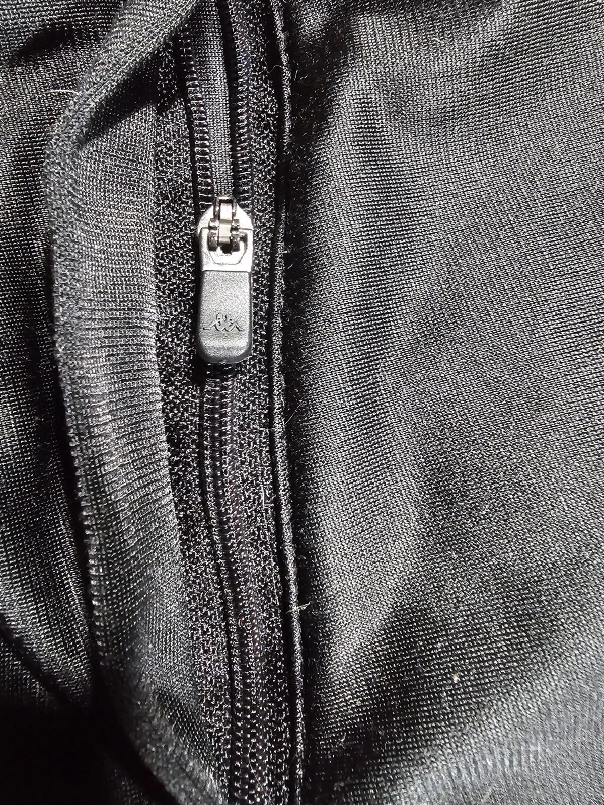 Kappa Back2back Women Logo Black Straight Fit Sweatpants M