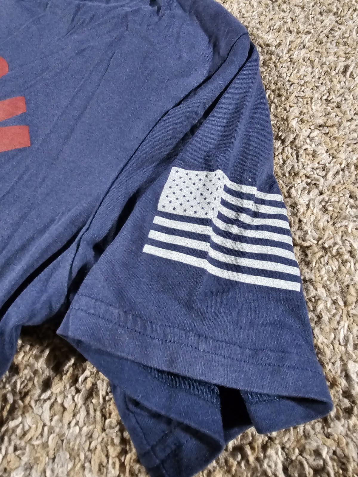 Under Armour FREEDOM American Flag t-shirt Mens L