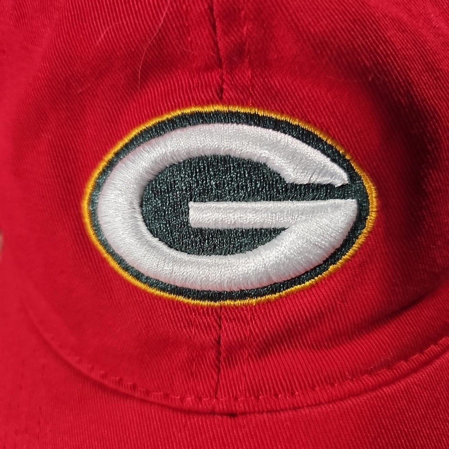 Green Bay Packers American Family Red Hat Reebok NFL OnField