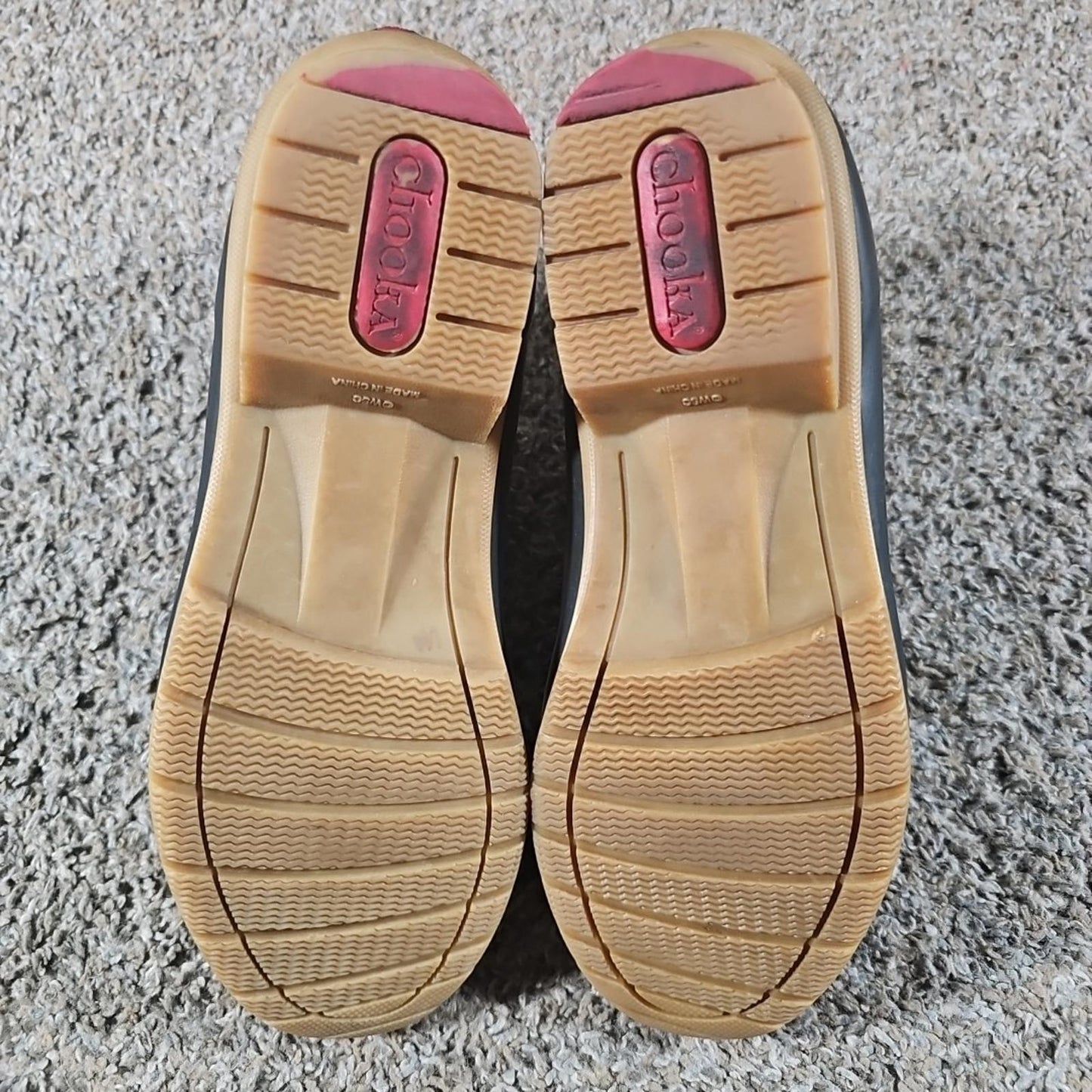 Chooka Waterproof Rubber Ankle Rain Boot Size 10 Slip On