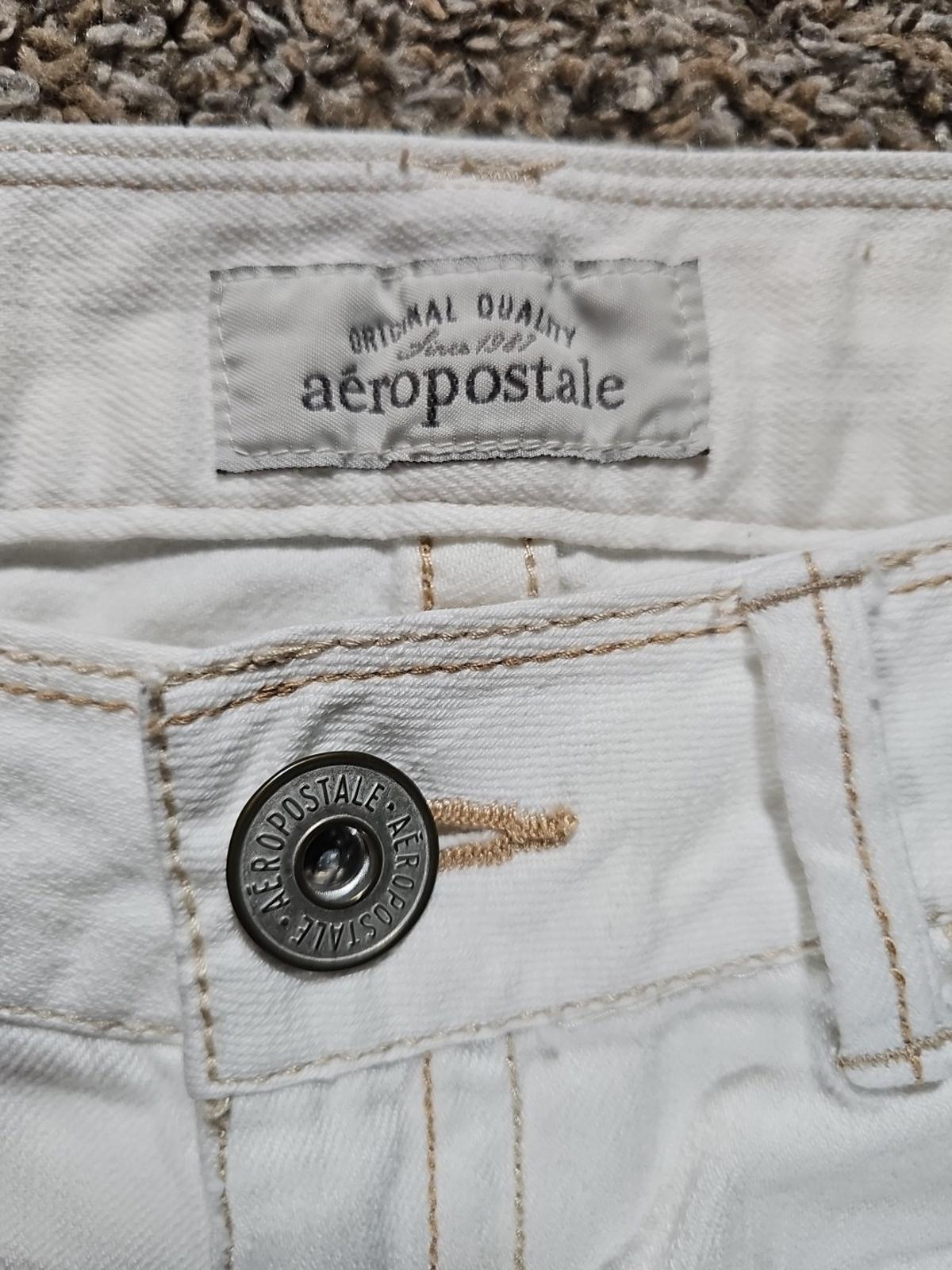 Aeropostale 9/10 White Denim Pants