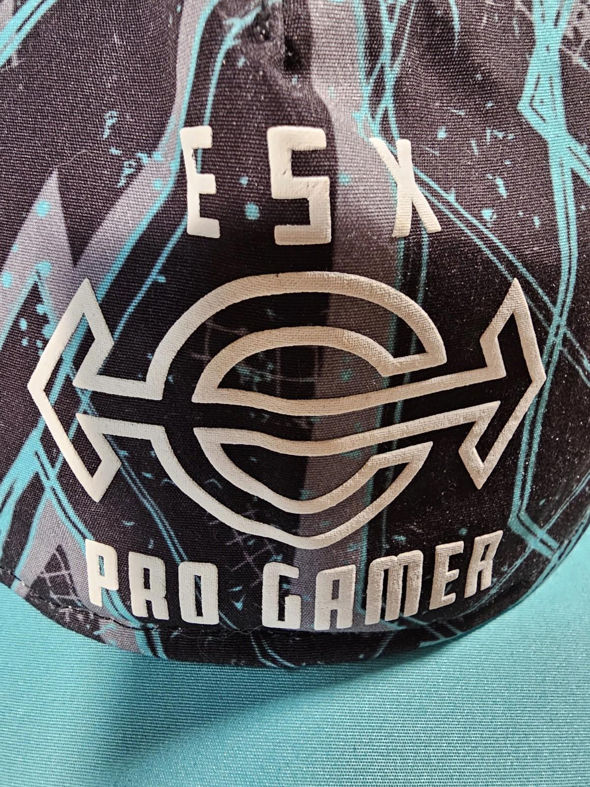 ESX Pro Gamer 360 Youth Snapback Hat Cap Blue Black