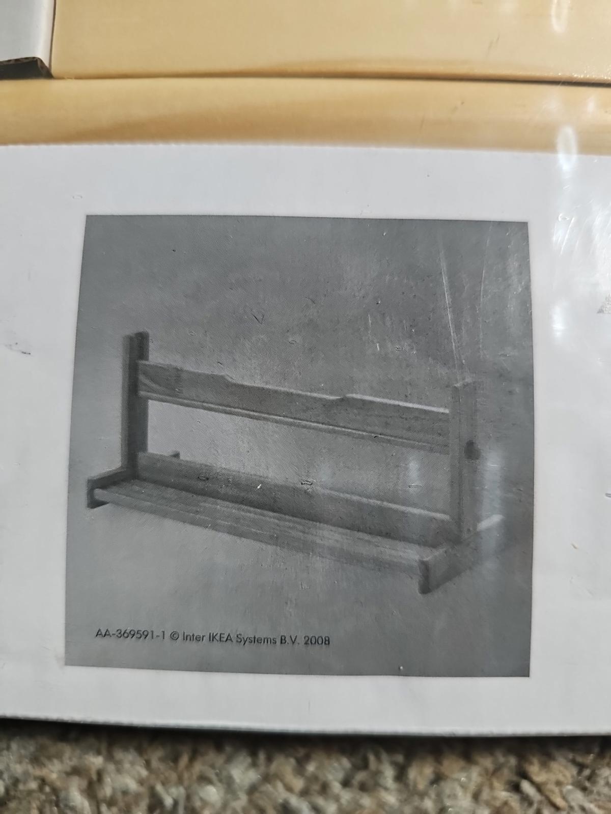 New IKEA Mala Wooden Drawing/Craft Paper Roll Dispenser 2008 NEW NIP