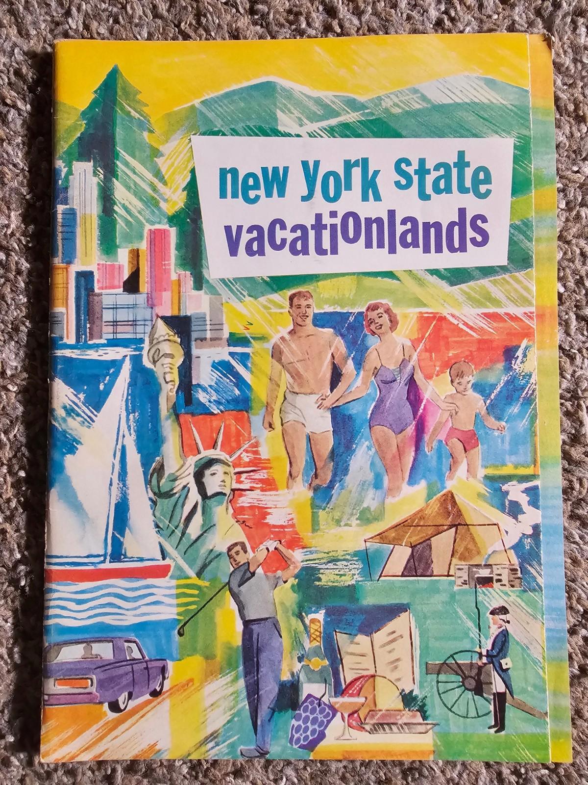 Vintage 1966 New York State Vacationlands Magazine