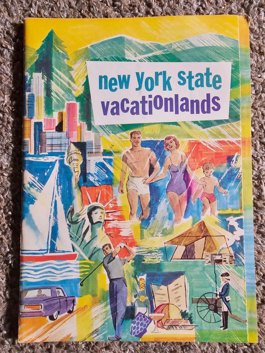 Vintage 1966 New York State Vacationlands Magazine