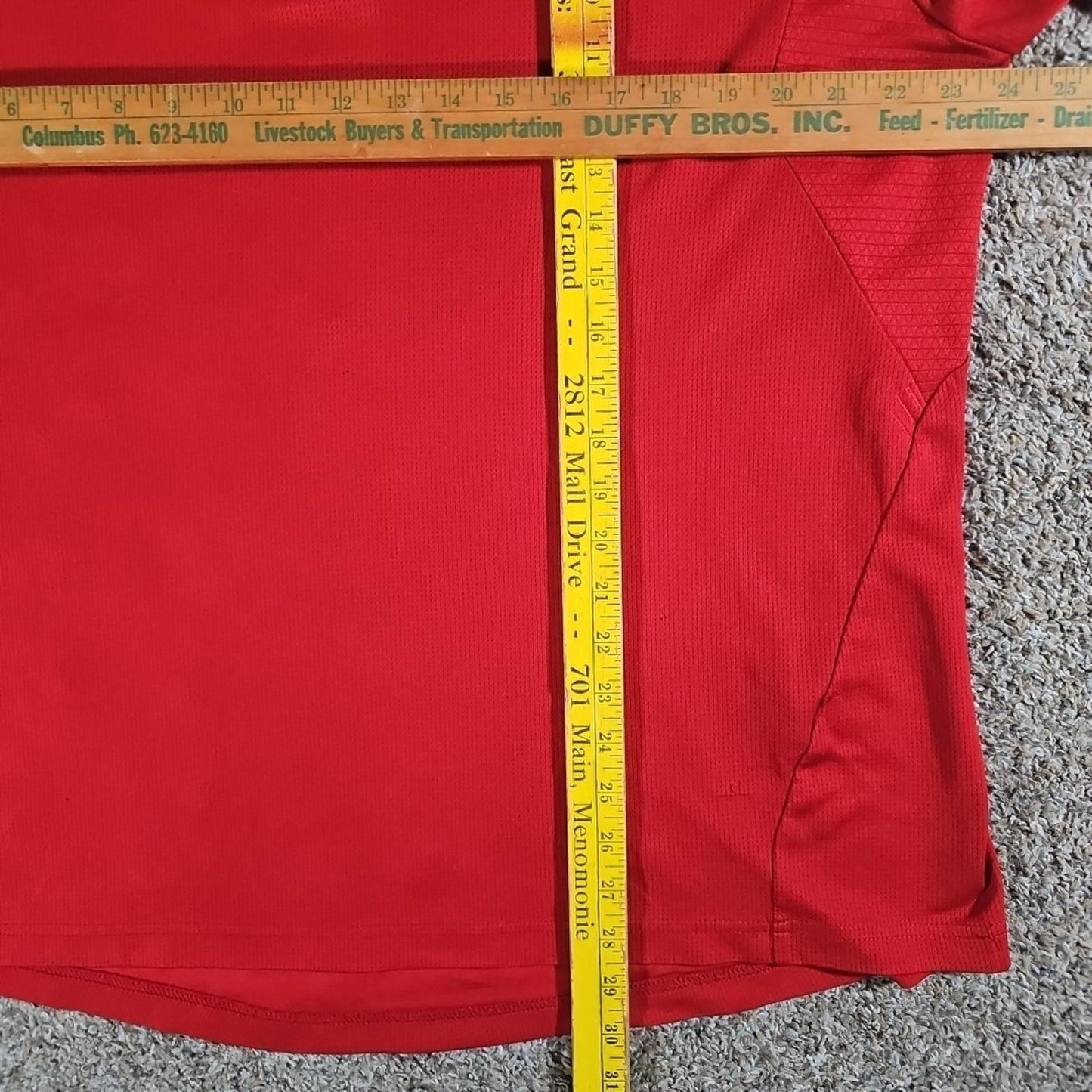 Adidas Climalite XL Wisconsin Badgers Polo