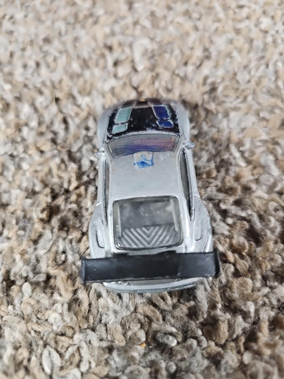 Hot Wheels Silver & Black Ferrari 575 GTC Loose Diecast 1:64