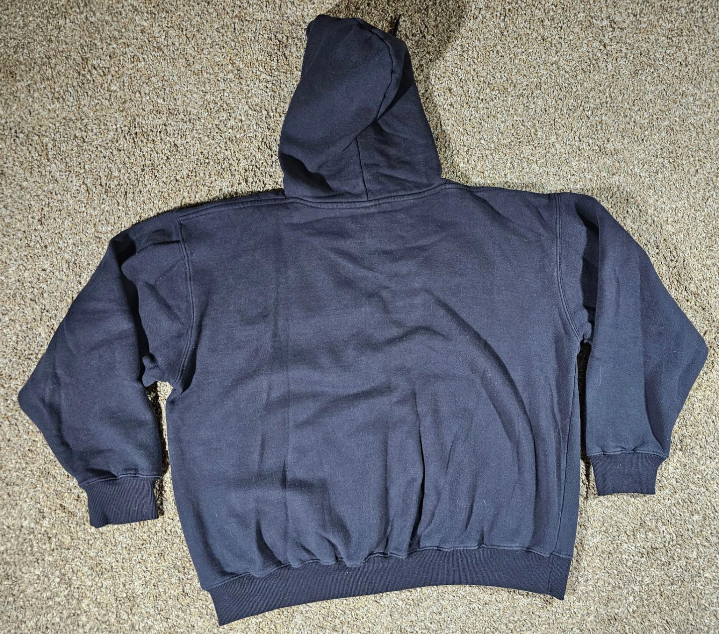 NYPD Hoodie Mens XL Blue Yellow New York Police Department