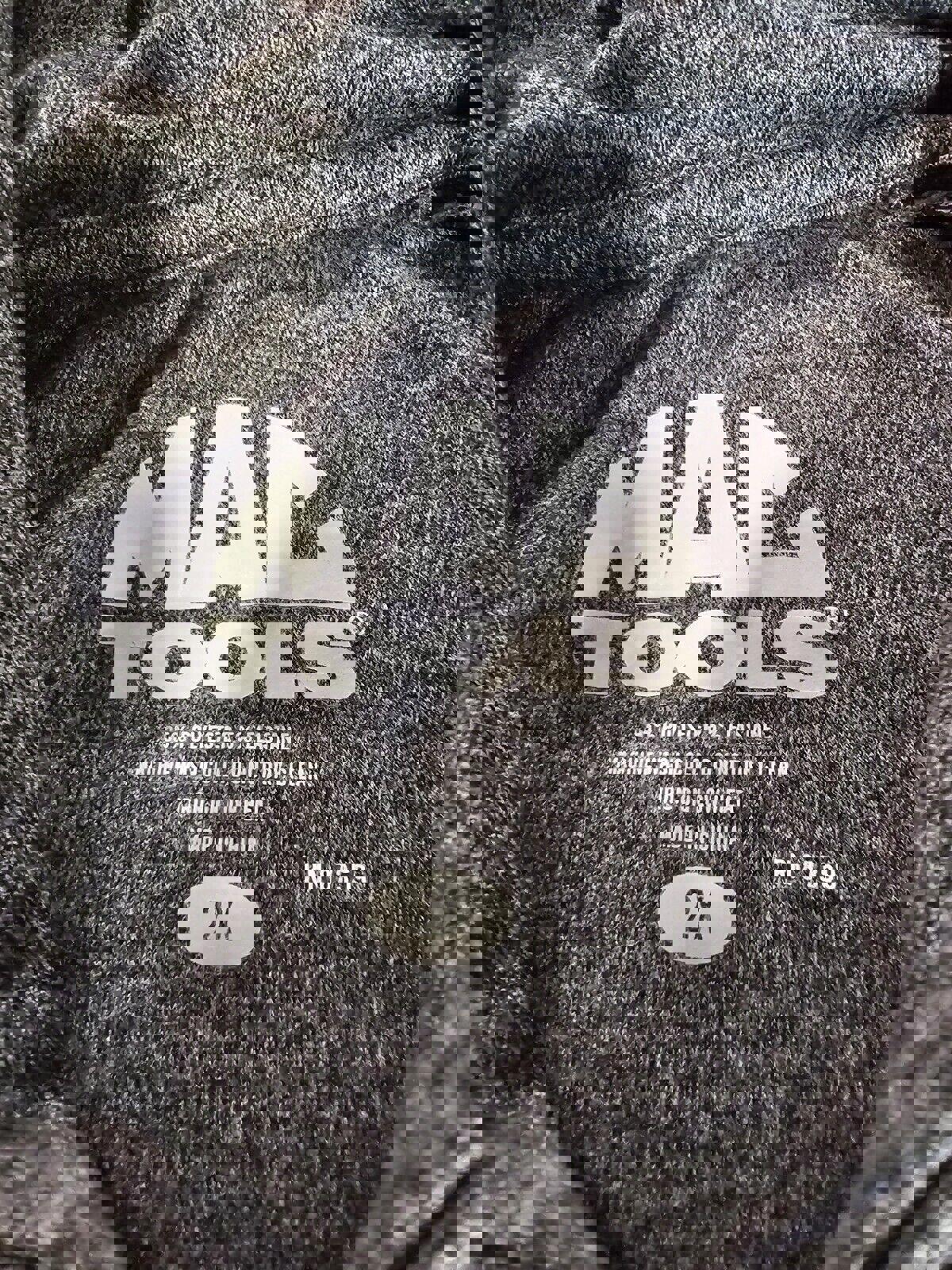 Mac Tools Hoodie Pullover Gray Women Unisex 2X