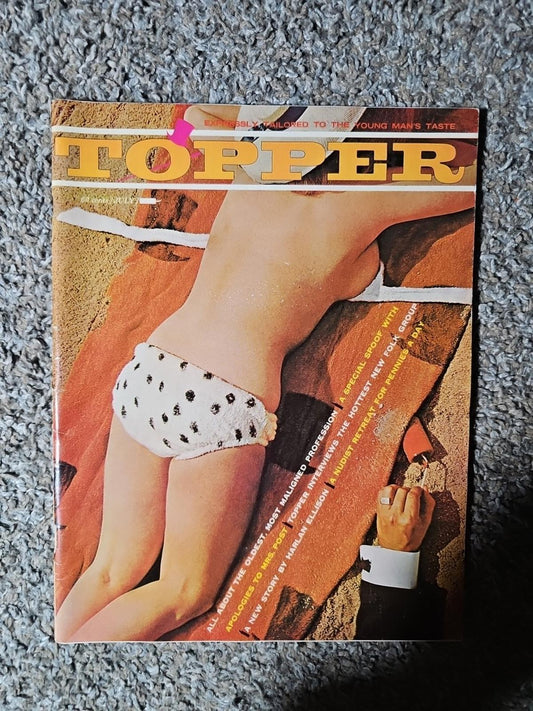 TOPPER Magazine (July 1963) Vintage Pinup Girlie
