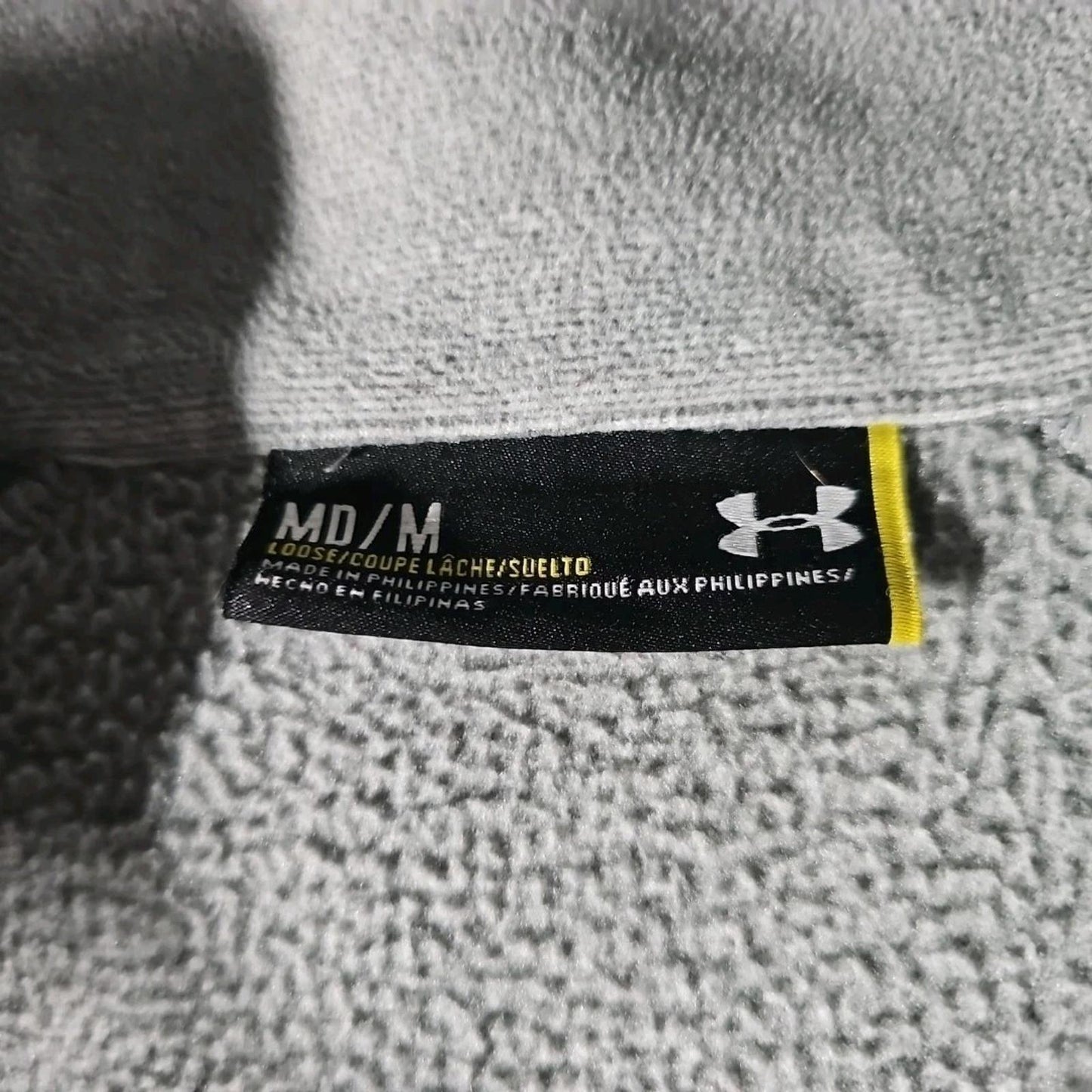 Under Armour M Fullzip Fleece Gray