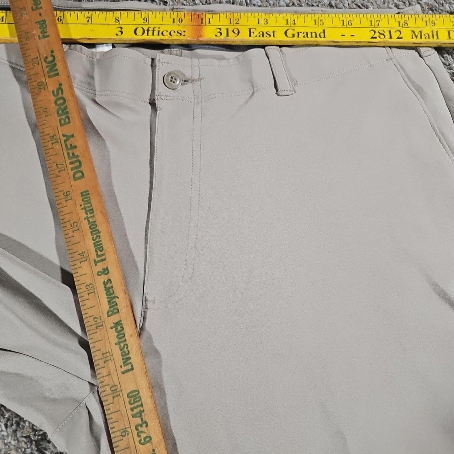 Ben Hogan Sz 38 Khaki Golf Shorts