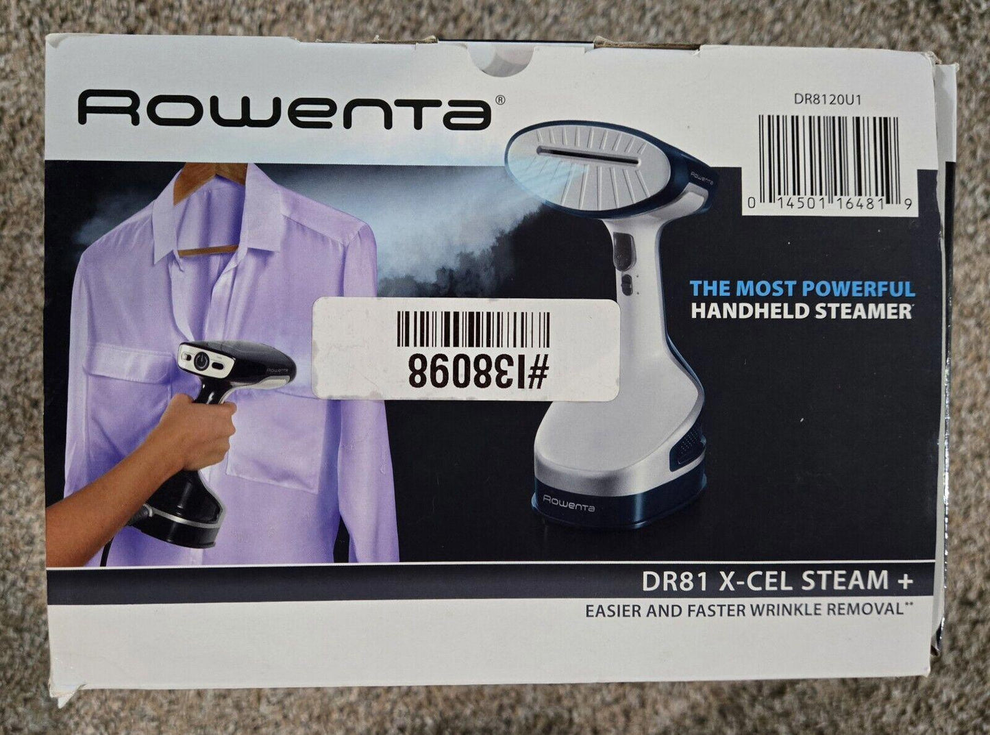 ROWENTA DR81 X-Cel Steam +1600watts  Handheld Steamer