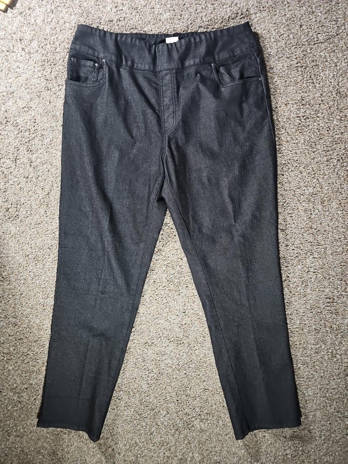 Blair Black Stretch Jeans 18MS 36x30
