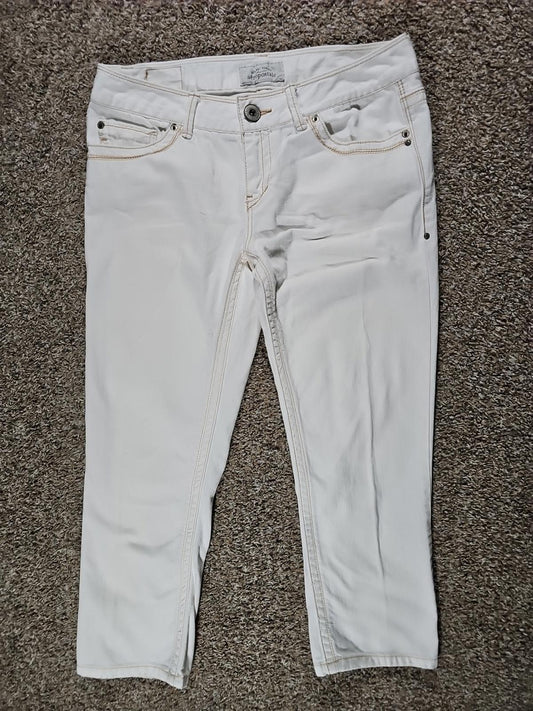 Aeropostale 9/10 White Denim Pants