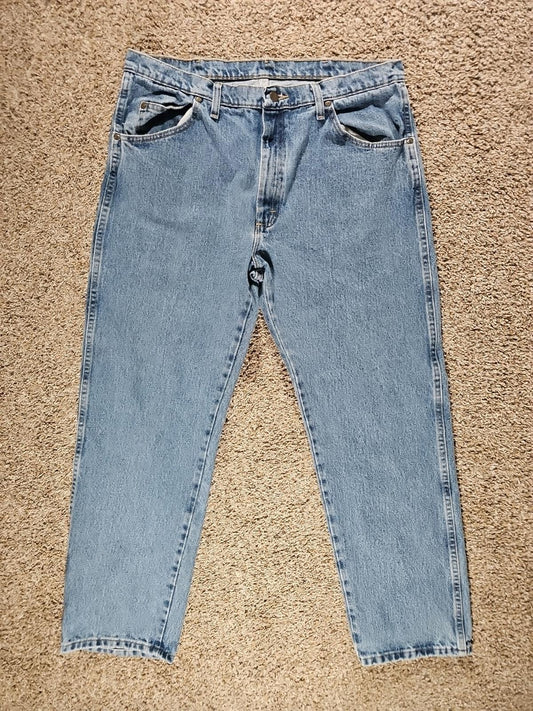 Wrangler Blues 38x30 Straight Leg Jeans
