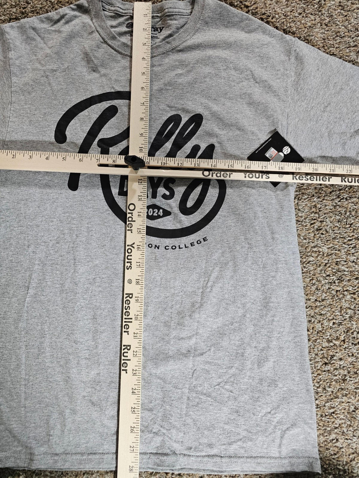 Ripon College Rally Days 2024 tshirt Ouray NWT Medium