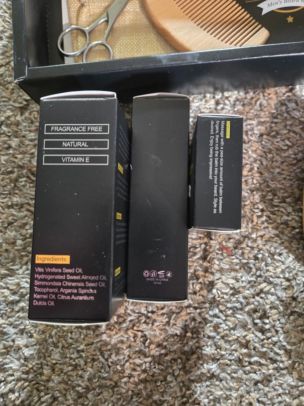 Full Light beard grooming kit