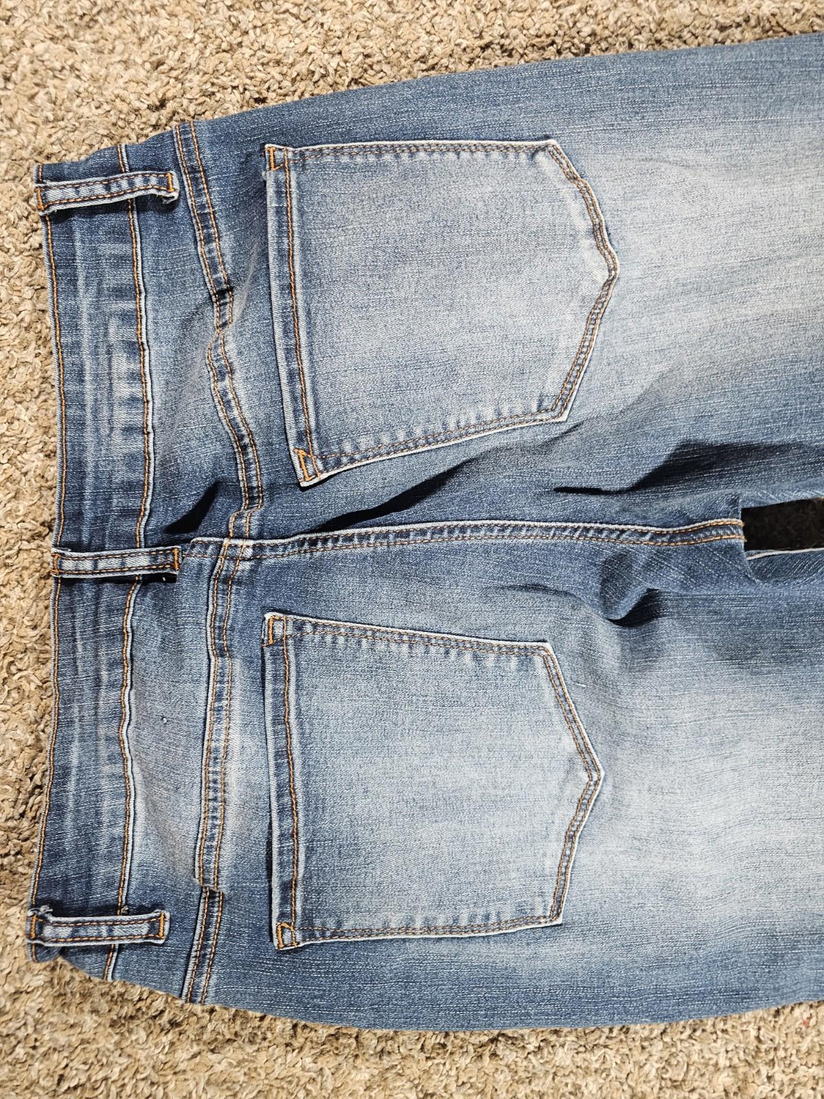 Surprise Surprise Destroyed Jeans Button Fly M APPROX 28x27